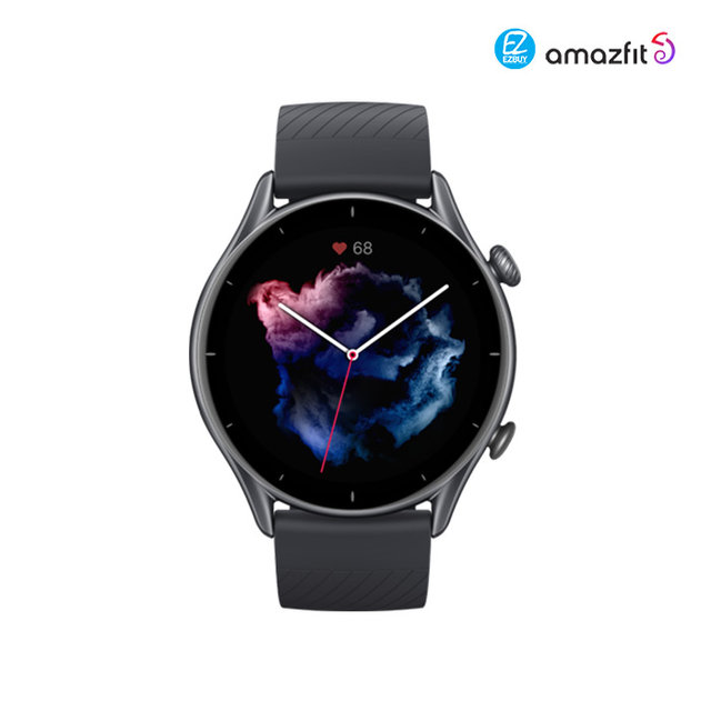 [해외직구] 샤오미 Amazfit GTR 3 글로벌버전 썬더 블랙