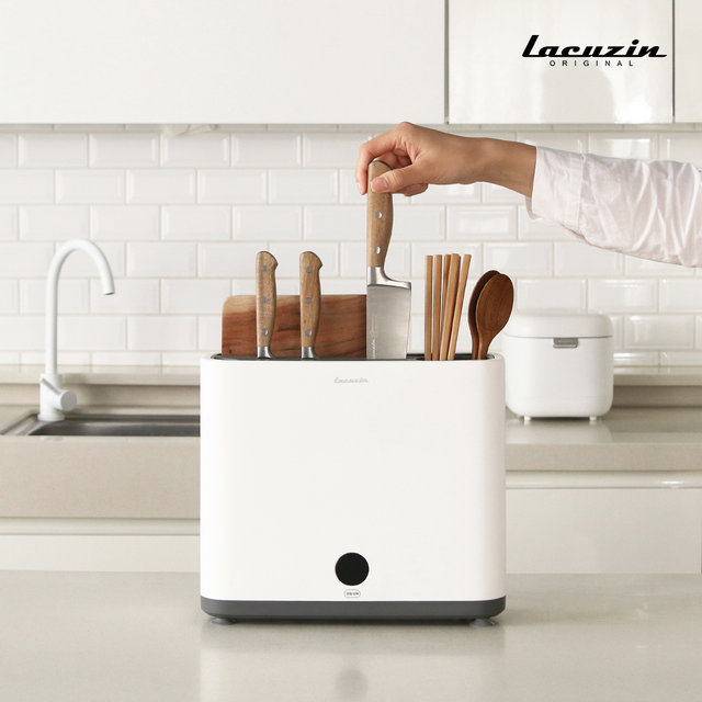 열풍 살균건조기 칼 도마 수저 UV-C LCZ8002WT 화이트