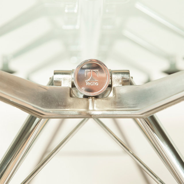 [Tecno] 테크노 노모스 테이블 1800x900 크롬 Nomos Table