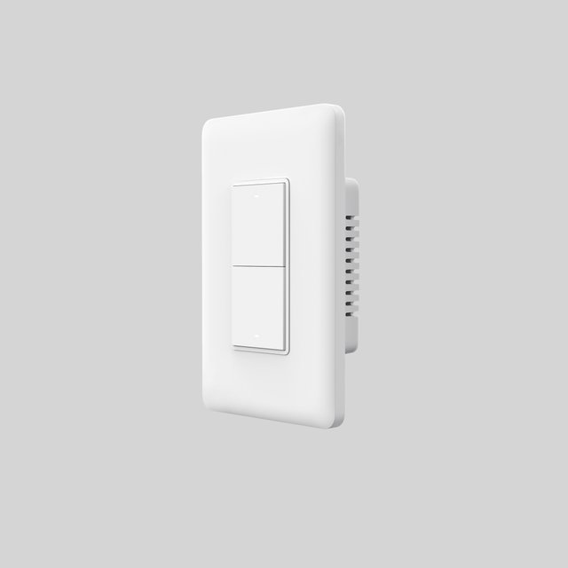 아카라 스마트 원격 제어 조명 스위치 2구 [iOS/안드로이드]