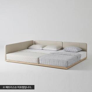 스테디2 슬림패밀리침대 Q+SS(매트별도)