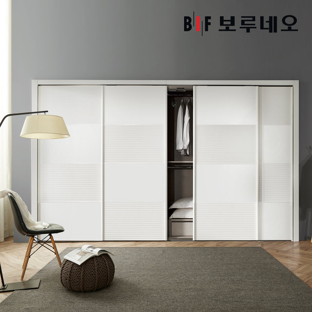 스퀘어 슬라이딩 붙박이장 300cm