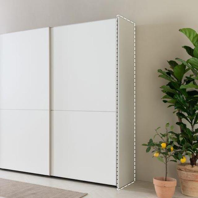 린느 슬라이딩 옷장 엔드판넬(2색)