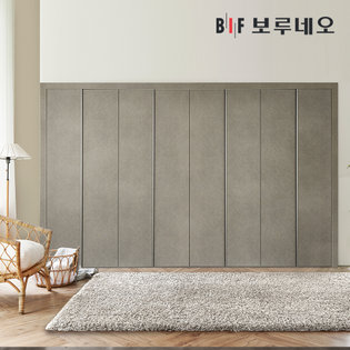 패브릭 여닫이 붙박이장 300cm