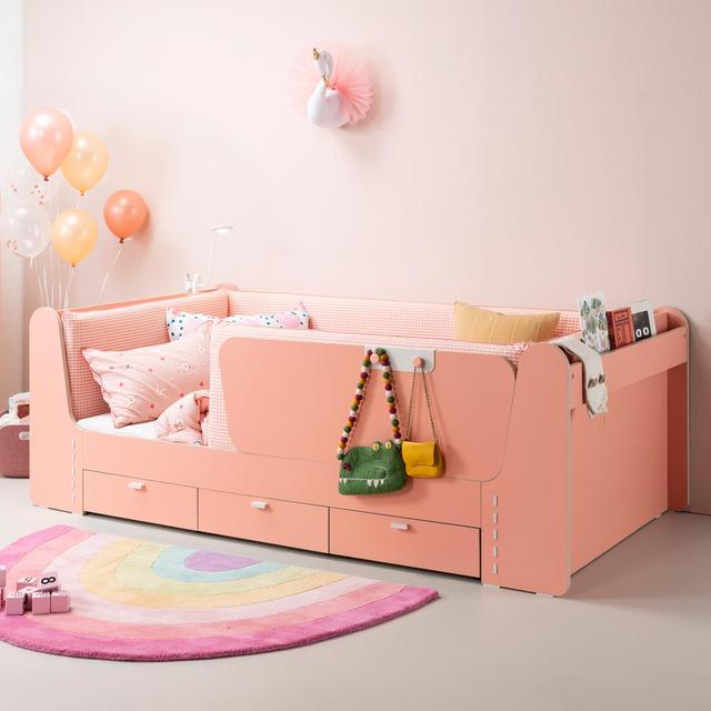 톨 키즈 서랍형 슈퍼싱글침대 프레임(양면가드형)