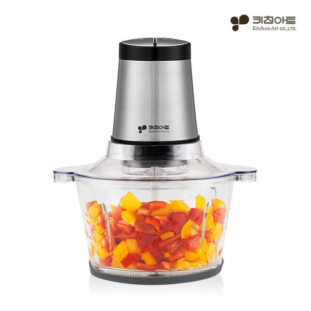 키친아트 전동 다지기 멀티쵸퍼 2L 마늘다지기 KSJ-MCH1800