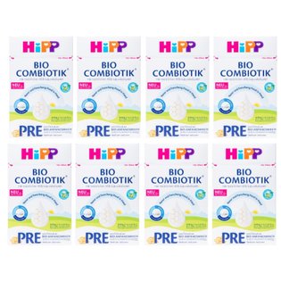 [해외직구] [할인] HiPP 힙 바이오 콤비오틱 분유 프레단계 600g 8통