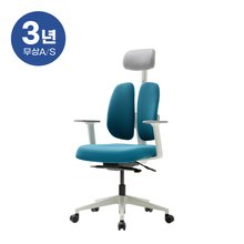 듀오백 골드 D2500G-DASW 패브릭 의자 좌판슬라이드