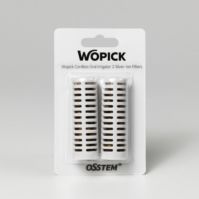 오스템 와픽 휴대용 구강세정기 교체형 은이온필터 2개입