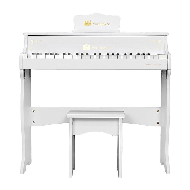 어린이피아노 레노피아 49건반 화이트 베른호이체 VH-49 White