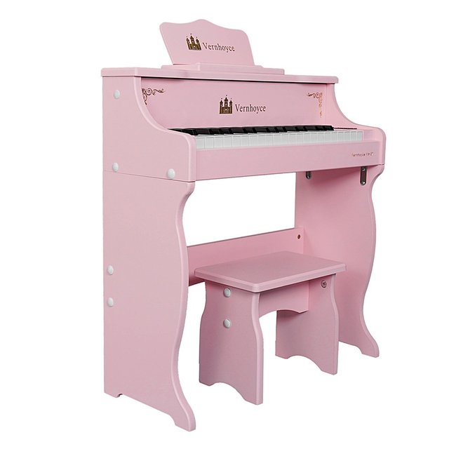 어린이피아노 레노피아 37건반 핑크 베른호이체 VH-37 Pink
