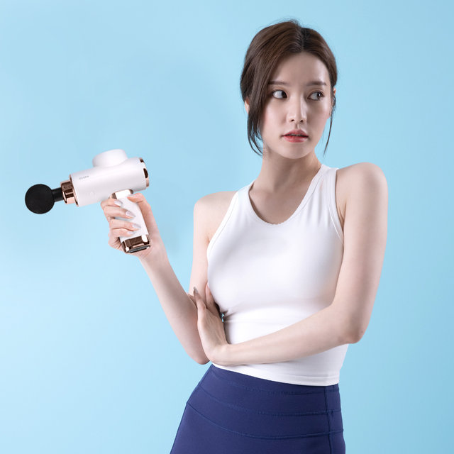 초경량 로이 무선 마사지건 목 어깨 전신 안마기 ZP2495