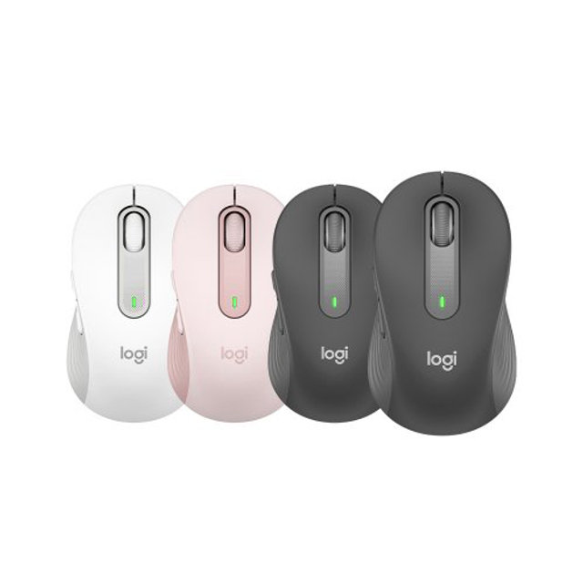M650 무소음 무선마우스 [블랙/화이트/핑크] [로지텍코리아정품]