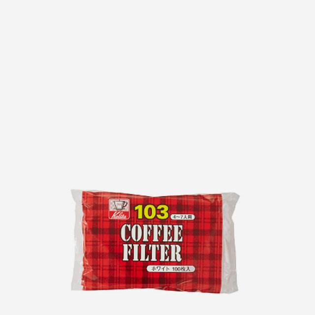 칼리타 NK103필터 100p-화이트