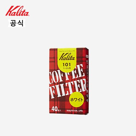 칼리타 101필터 40p-화이트