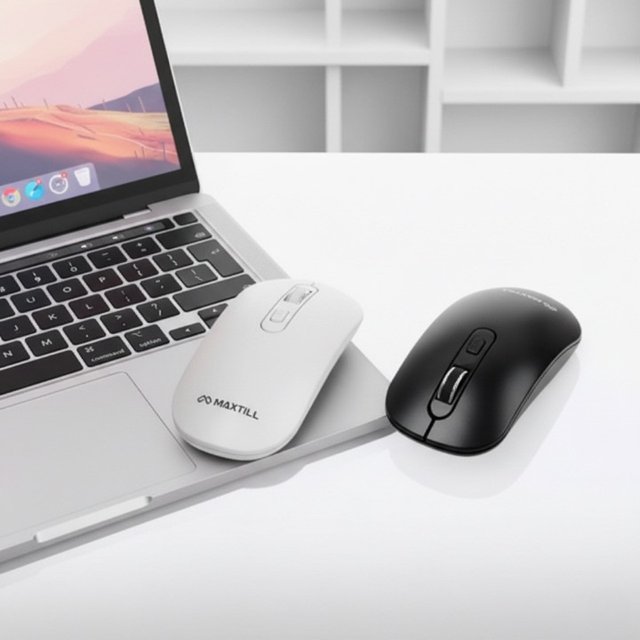 GM-WN100L 무소음 무선 광마우스 블랙