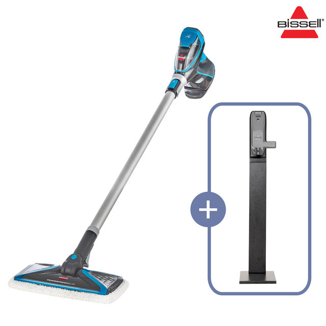 [시크릿] 비쎌 스팀청소기 DELUXE 패키지 (그레이블루+거치대 추가구성)