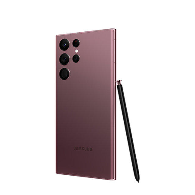 갤럭시 S22 Ultra, 자급제 (버건디, 256GB)