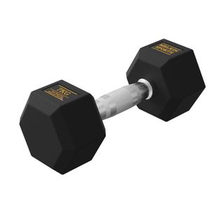 멜킨 육각 덤벨 7kg 아령 고무 헬스 운동기구