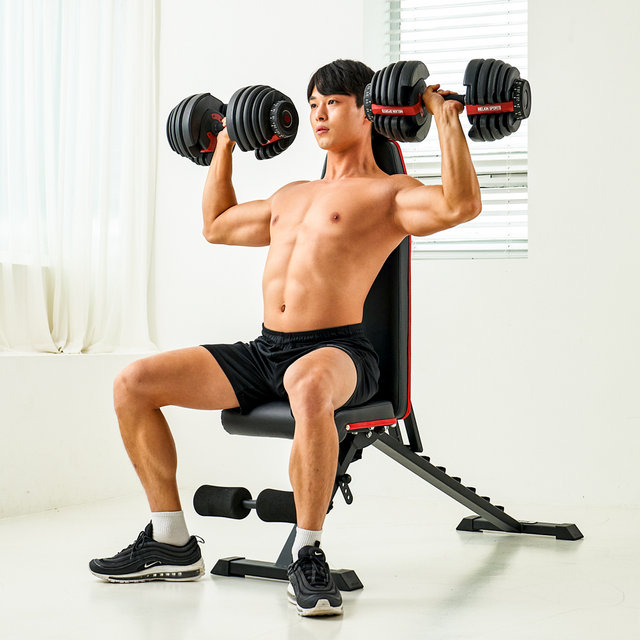 멜킨 볼튼 인클라인 벤치 접이식 각도조절 벤치프레스