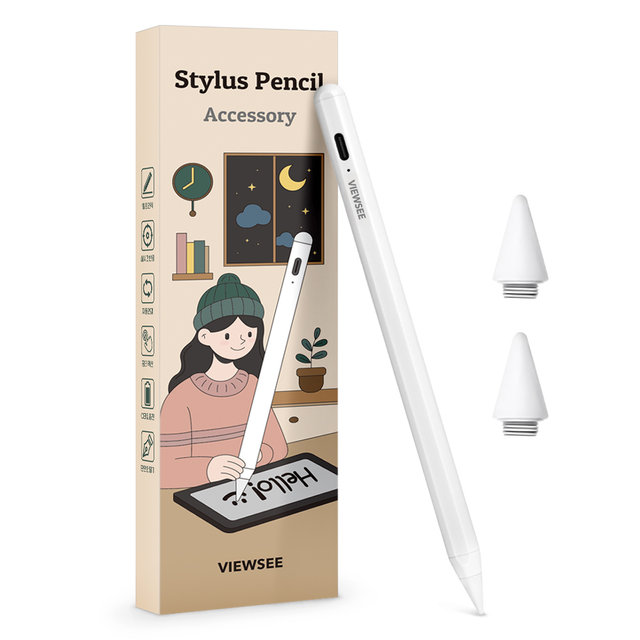 아이패드 호환 스타일러스 터치펜 정전식 드로잉 펜슬