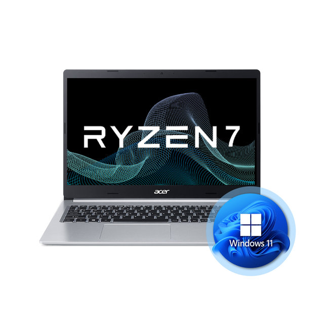 아스파이어5 A515-45 페타4 R7 5700U 8GB 512GB Win11 실버 윈도우정품