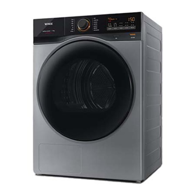 [지역한정배송가능_파주, 마산][직렬설치 키트포함] 건조기 HGXH190-KSK (19kg, 듀얼 인버터 컴프레서, 국내최대용량, 초대형 바른건조, 메탈릭 그레이)