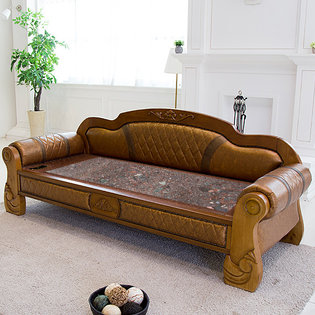 HD [현대의료기] 312NSF 브라운팔보석 흙쇼파 흙카우치