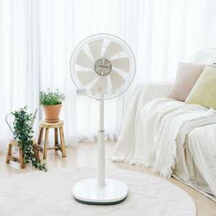 무소음 BLDC 초미풍 스탠드 선풍기 [7엽/12단계/8시간타이머] (SIF-BZ14DCS)