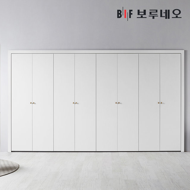 피아 여닫이 붙박이장 30cm