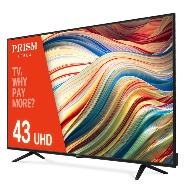 109cm 바이런 4K HDR TV 패널2년보증 / BR430UHD 택배출고(자가설치)