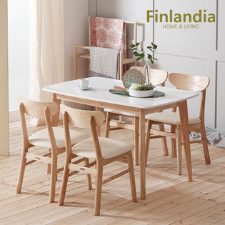 [역마진 비밀특가]데니스 4인대리석식탁세트(의자4)