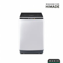 일반 세탁기 HHP-12ECS (12KG, 강화유리커버, 8가지 세탁코스, 냉.온수 동시가능, 매직필터, 입체물살, 안전모드 잠금기능, 라이트 그레이)