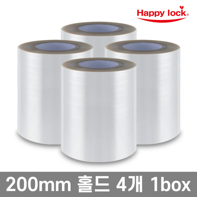 해피락 식품포장 용기 실링필름 홀드 200mm 4개 1BOX