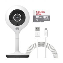 스마트 CCTV 홈카메라 고정형 + 128메모리 + 3m케이블