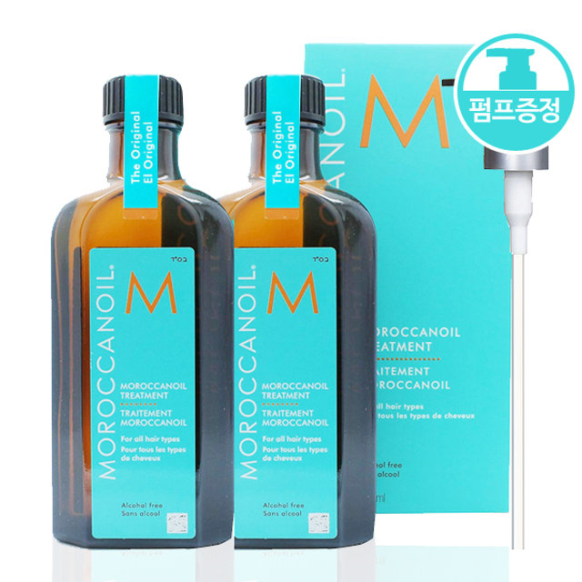 [해외직구] 모로칸오일 오리지널 200ML1+1 (펌프포함)