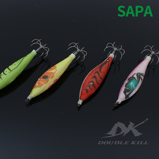 더블킬 문스타 축광 문어에기 레드 (SDK-OCT04S)