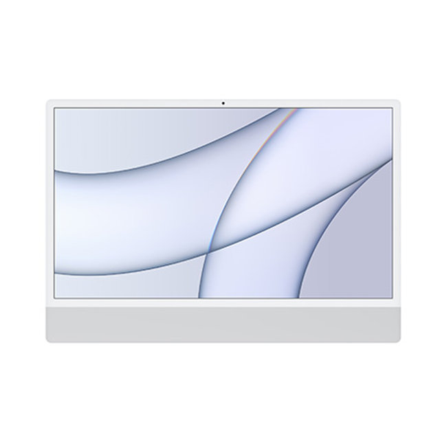 아이맥 24 M1, 8코어 CPU, 7코어 GPU, 8GB RAM, 256GB SSD - 실버 (베사 마운트) [Z13S00026]