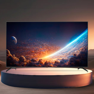 190cm 10년AS보장 이스트라 AU753QLED 퀀텀닷 구글 스마트TV (벽걸이상하/기사)