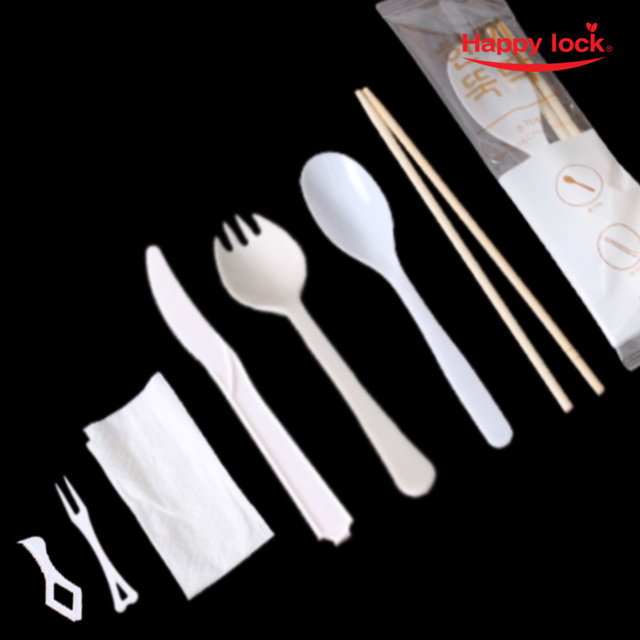 일회용품 수저세트 통합수저 OPP-500set