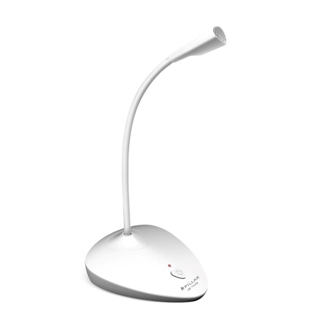 컴소닉 PILLAR CM-710 USB 스탠드 마이크 화이트