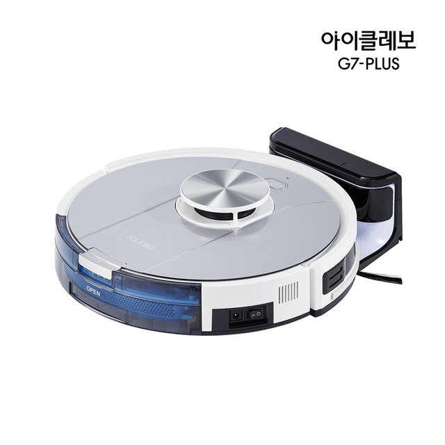 유진로봇 아이클레보 G7플러스 음파진동 로봇물걸레청소기
