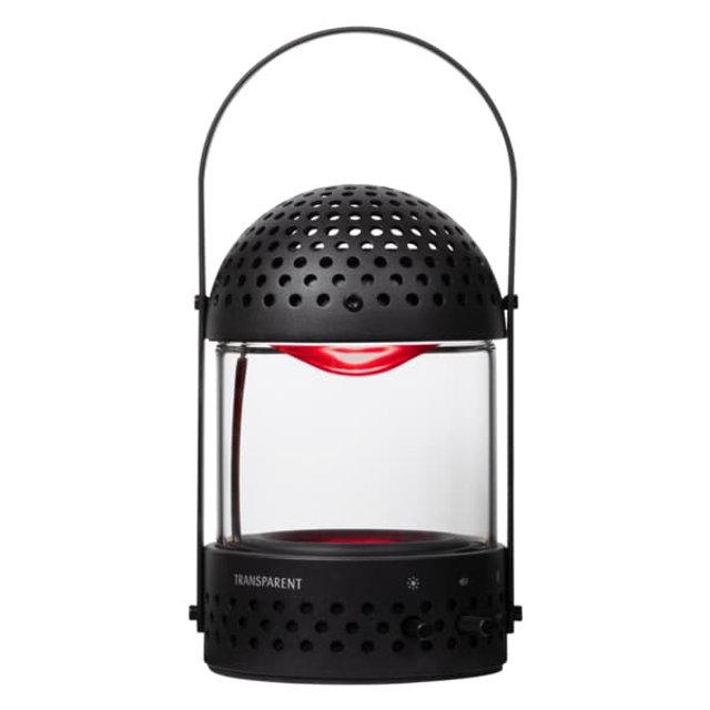 [정품]아웃도어 캠핑 휴대용 블루투스 라이트 스피커 블랙 [TRANSPARENT LIGHT SPEAKER]