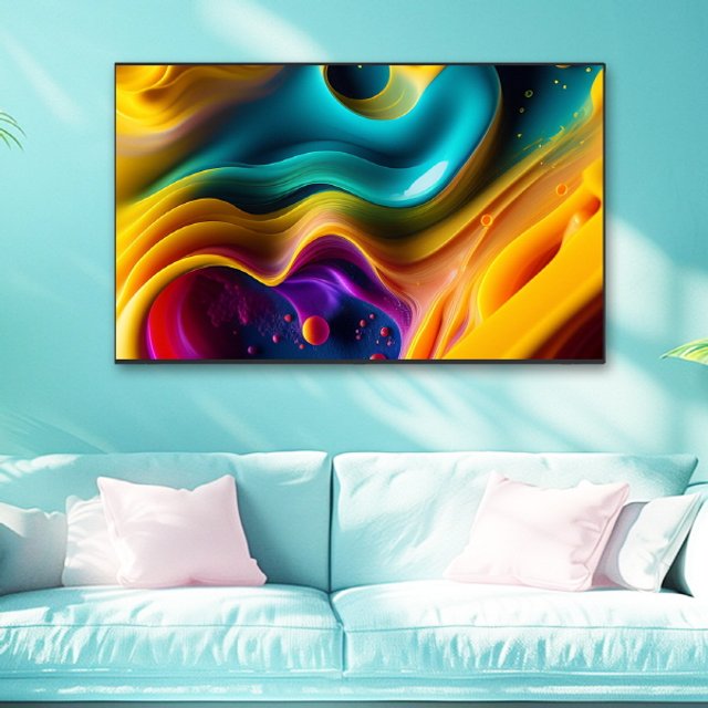 190cm 4K UHD TV A750E UHD 스탠드 기사설치