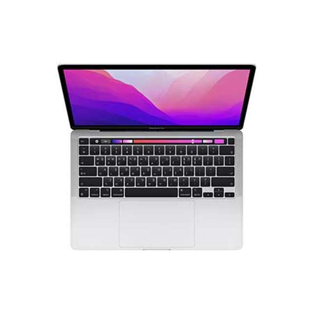 맥북프로 13 M2, 8GB RAM, 512GB SSD - 실버 [MNEQ3KH/A]