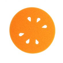 리프스 귀여운 고탄성 오렌지 방석 스터디 카페 여행용 가정용 인테리어 소품