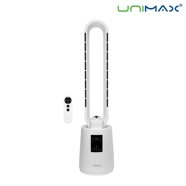 유니맥스 BLDC 타워형 리모컨 날개없는 선풍기 UMF-BM353W UV