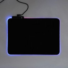 LED 게이밍 마우스패드 블랙 RGB 발광 마우스패드[기프트갓]