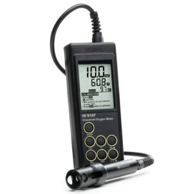 한나 용존산소 측정기 HI-9147 DO Temp Meter
