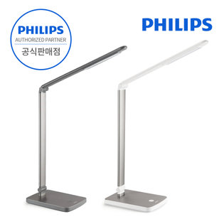 PHILIPS 엣지 LED 스탠드 66018 책상스탠드 학습용 사무용 독서등